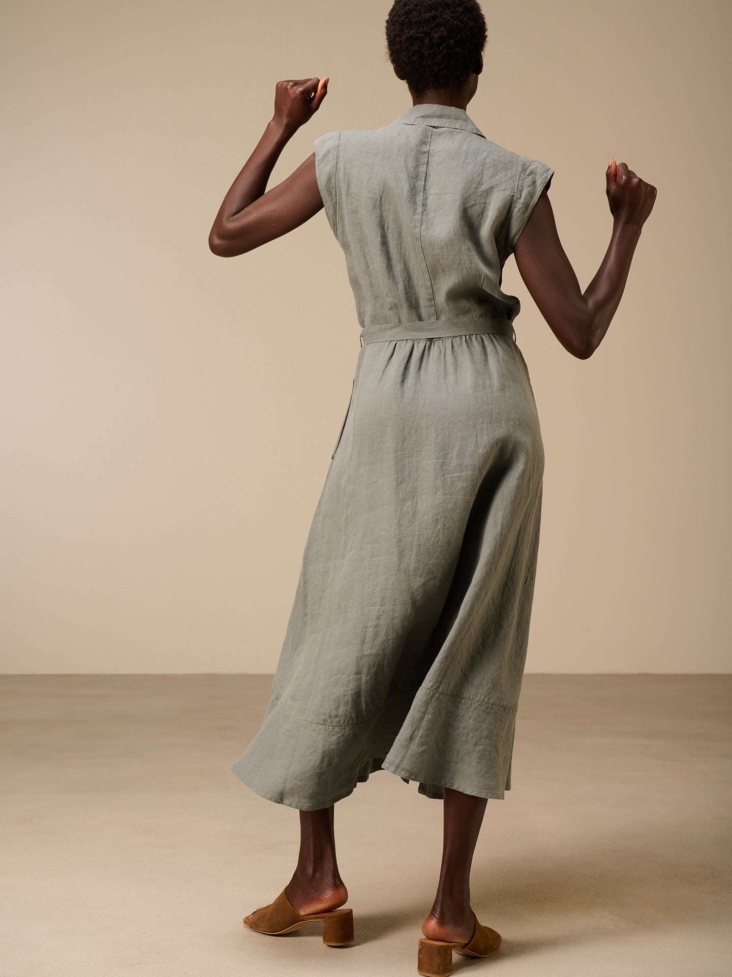 robe boutonnée