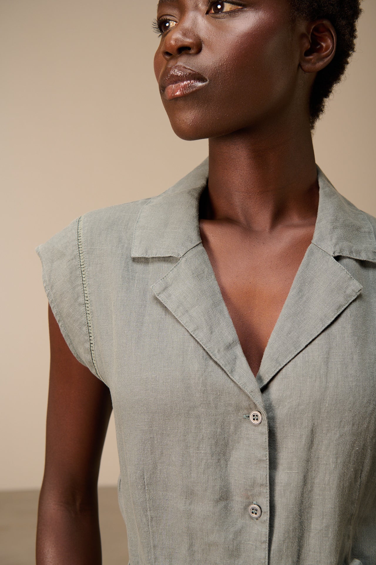 robe boutonnée