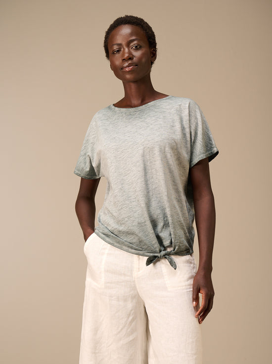 Cap sleeve shirt