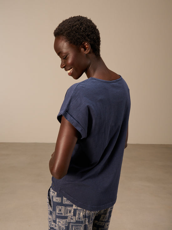 Round-neck shirt
