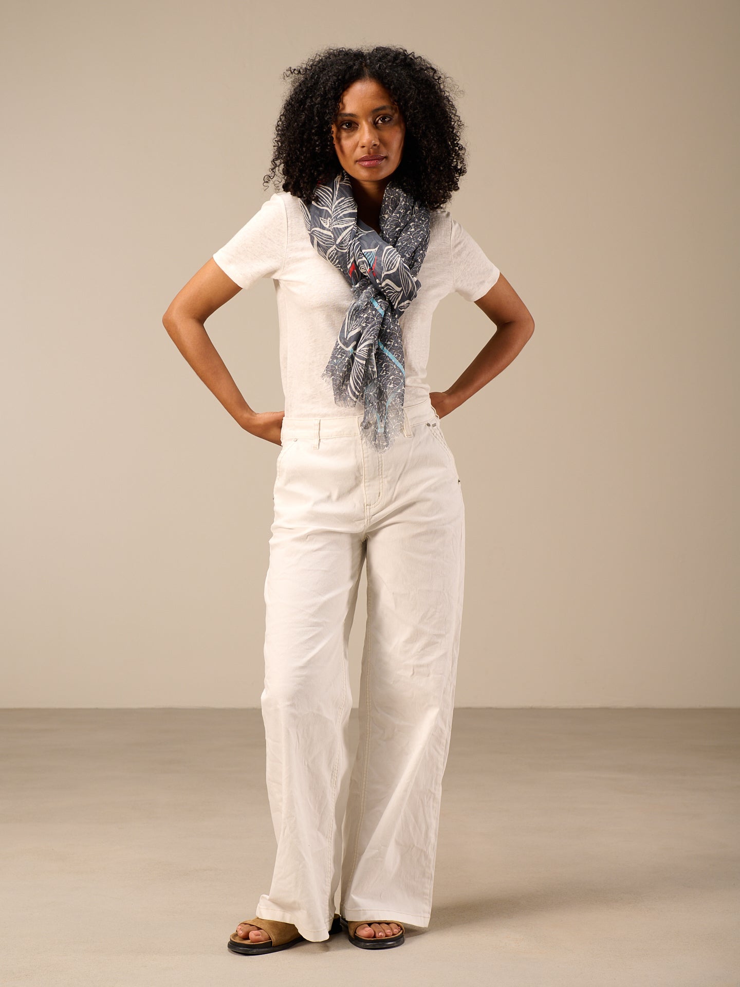 Printed scarf