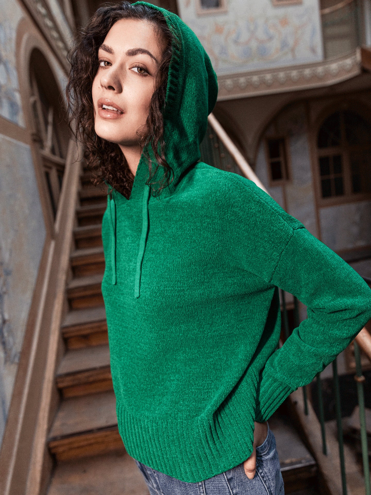 Pullover mit Kapuze