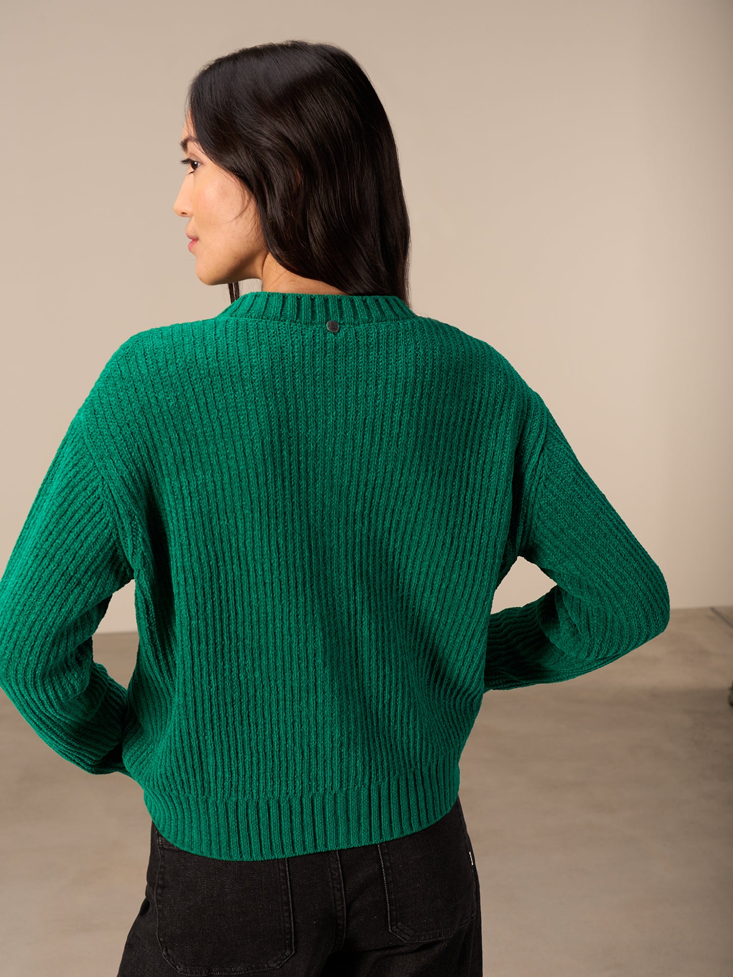 Strickjacke mit Knopfverschluss