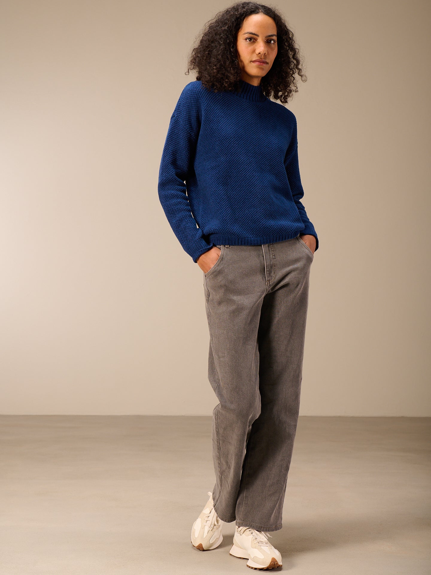 Maglione con collo alto