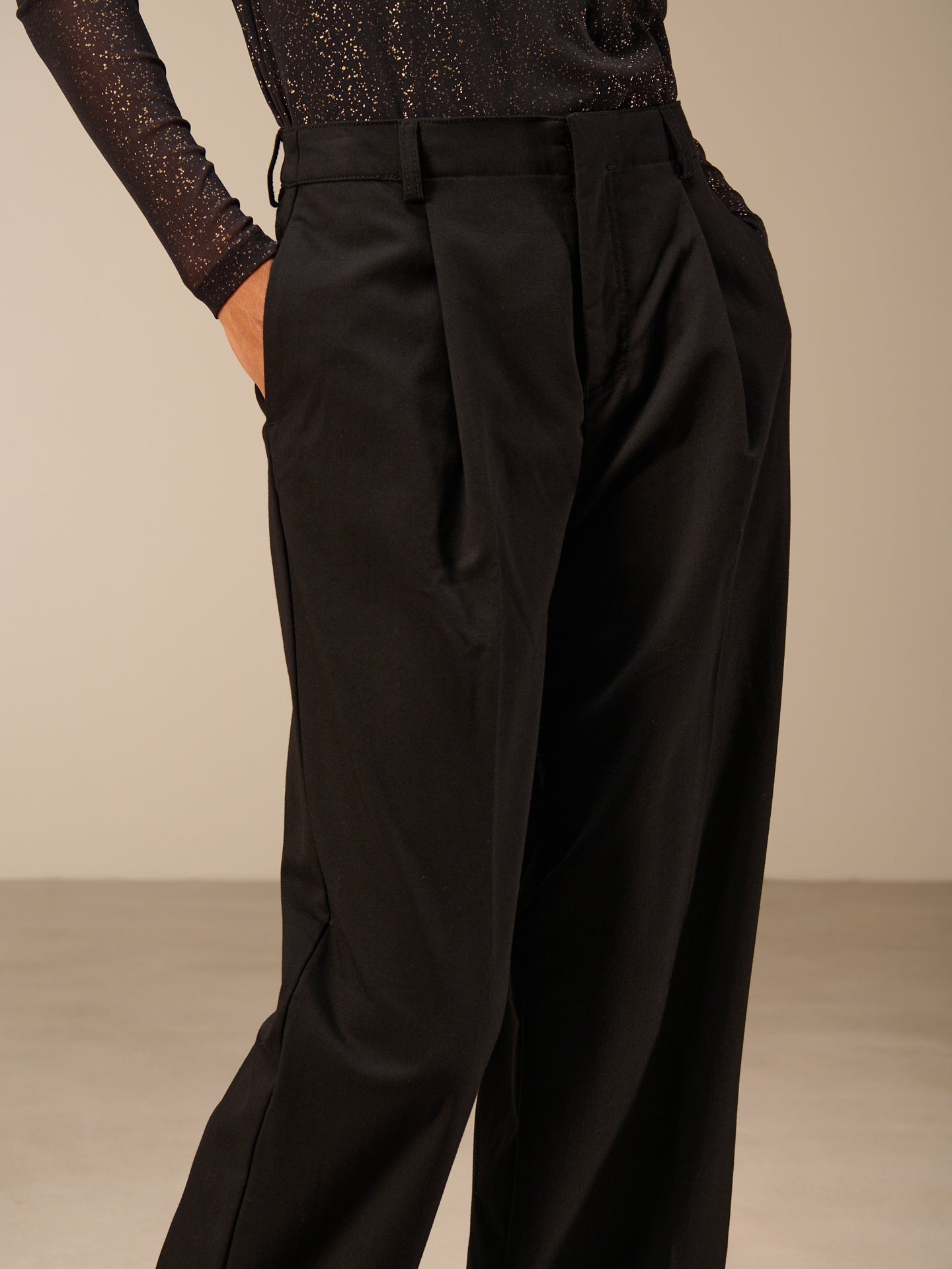 Pantaloni wide leg