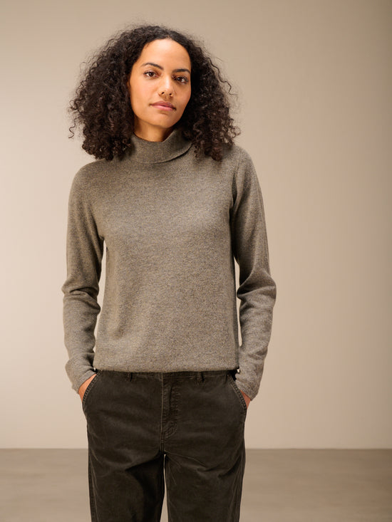 Maglione con collo a dolcevita