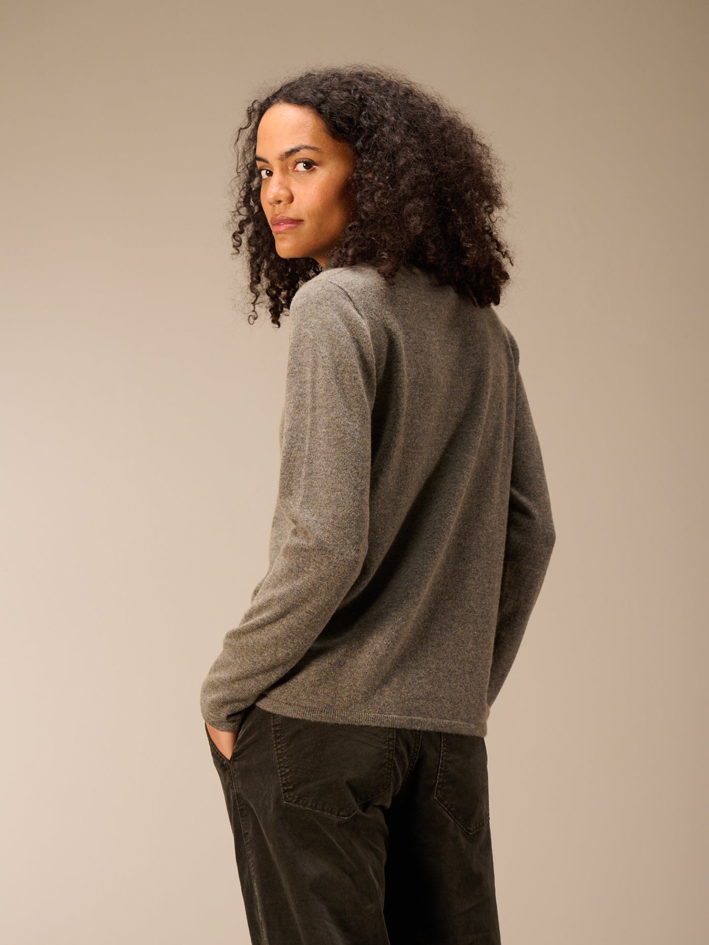 Maglione con collo a dolcevita