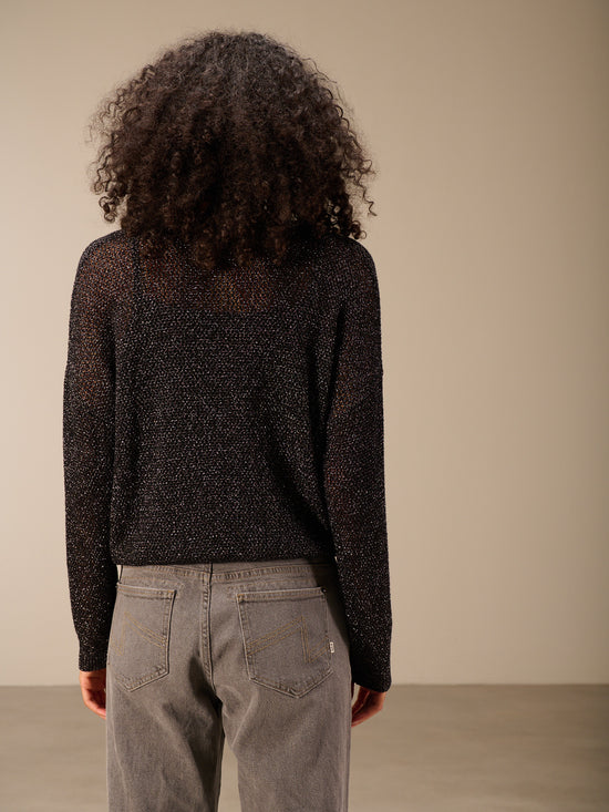 Maglione in maglia con motivo