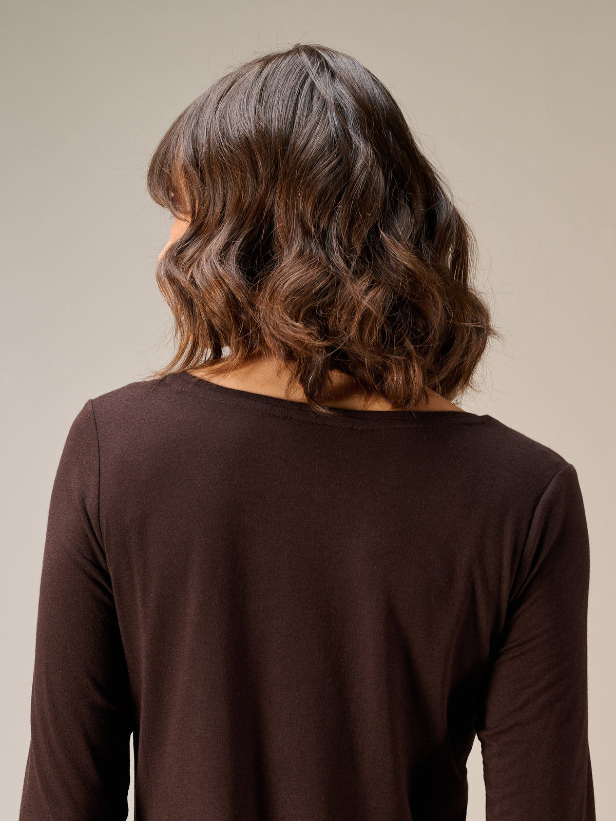 Shirt mit Rundhals