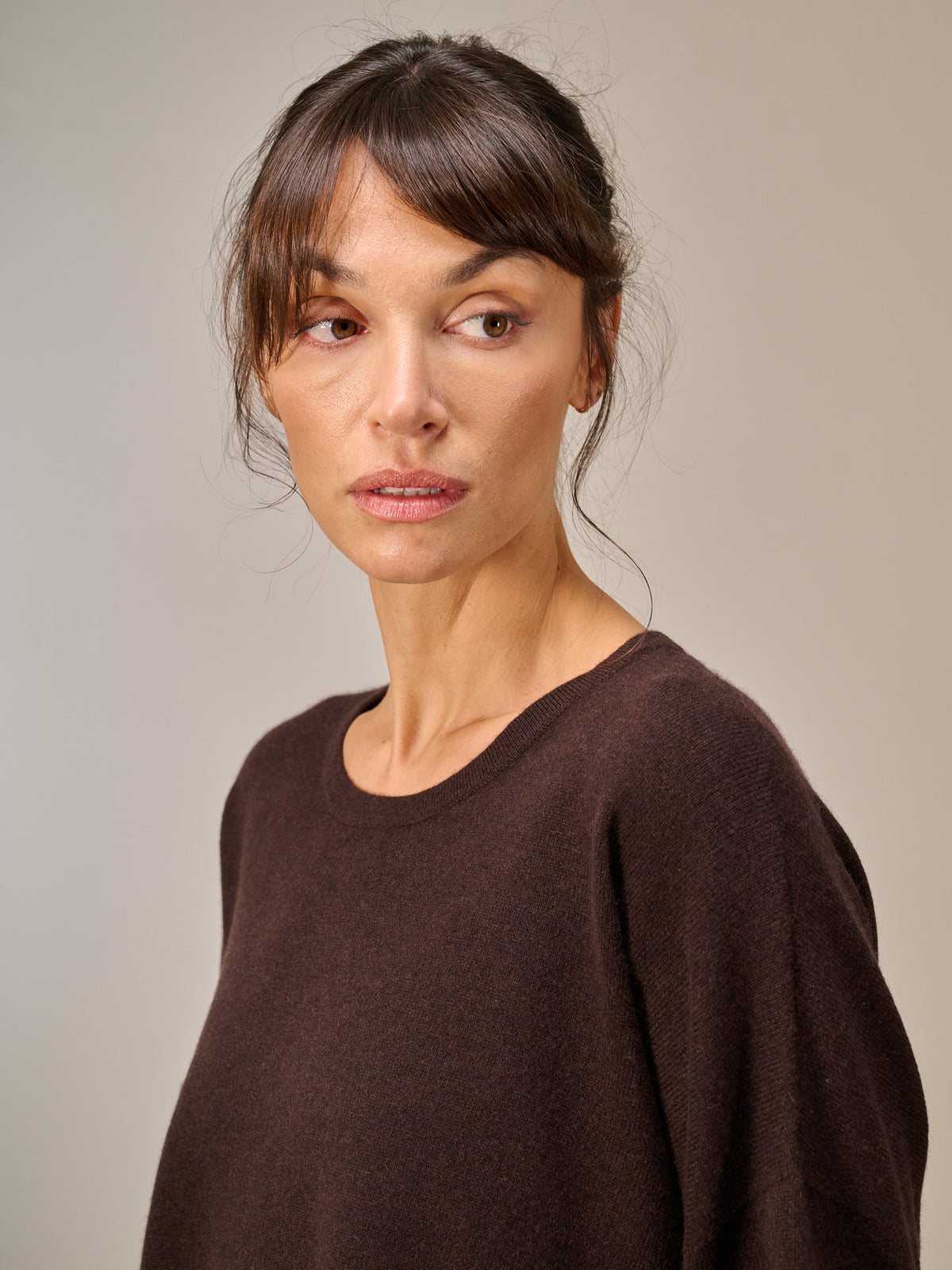 Strickpullover mit Kaschmir