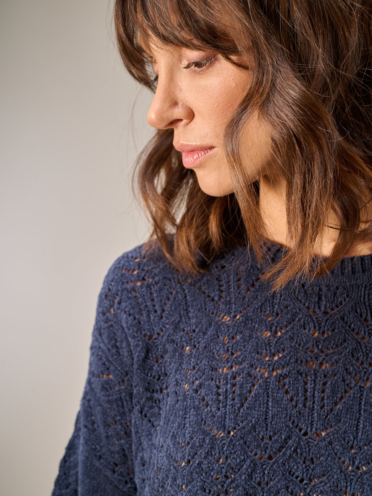 Strickpullover mit Muster