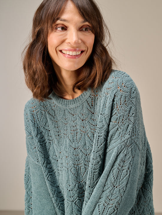 Strickpullover mit Muster