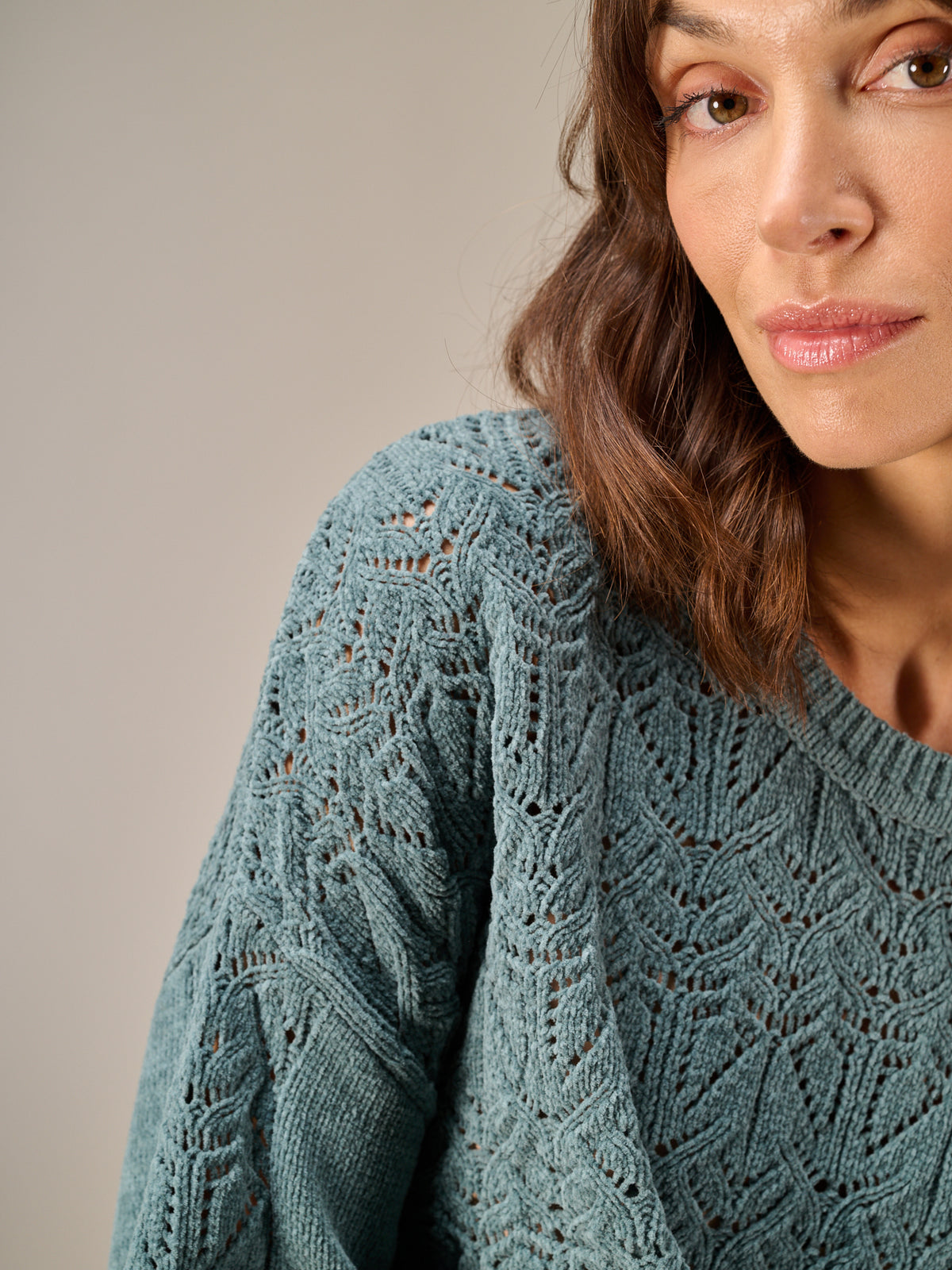 Strickpullover mit Muster