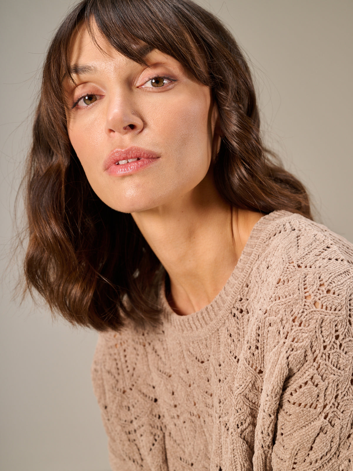 Strickpullover mit Muster