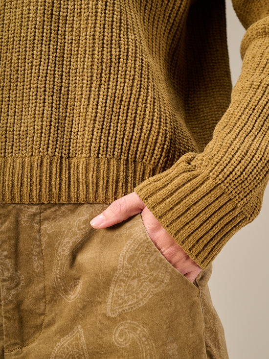 Pullover mit Stehkragen