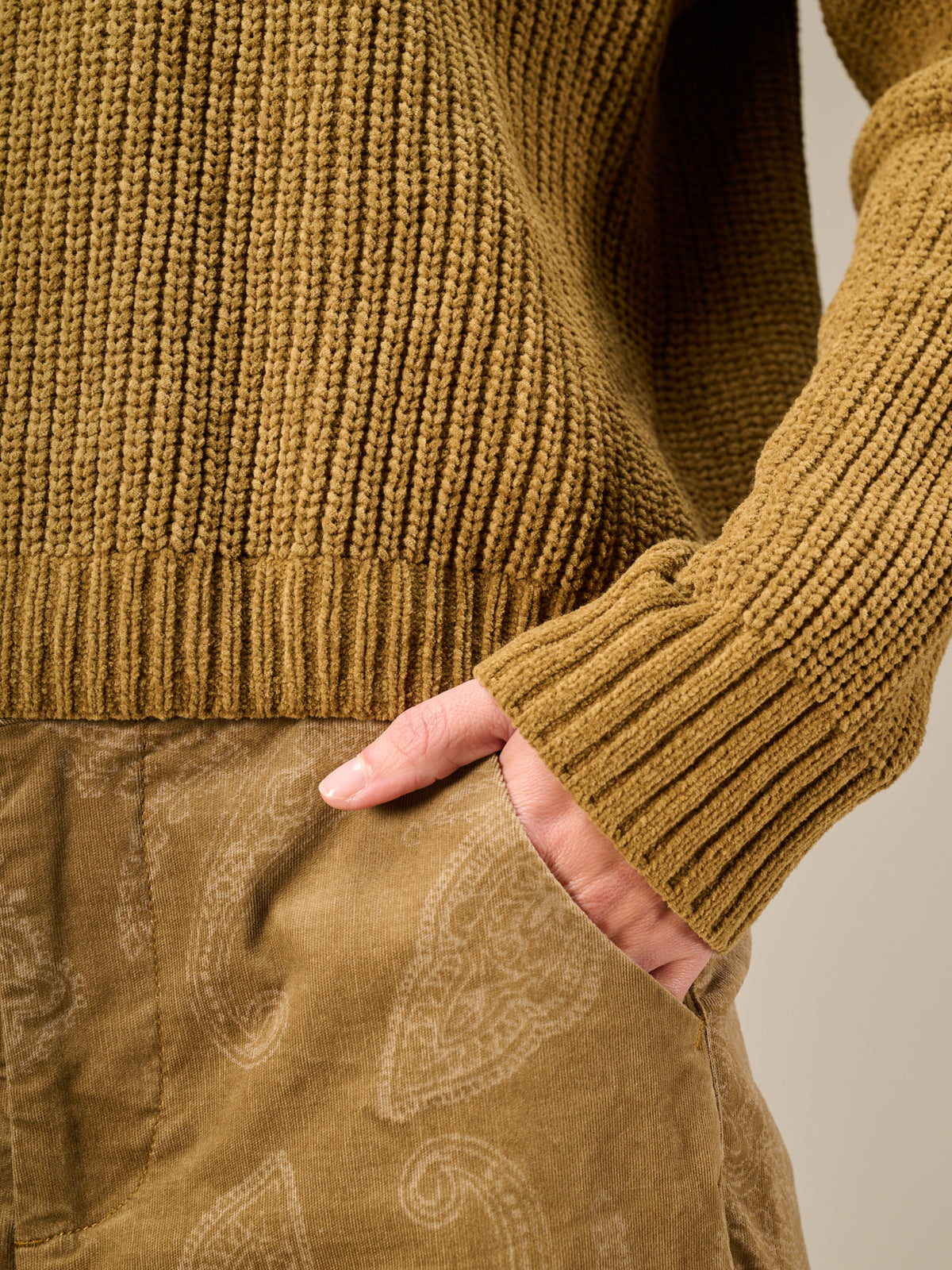 Pullover mit Stehkragen