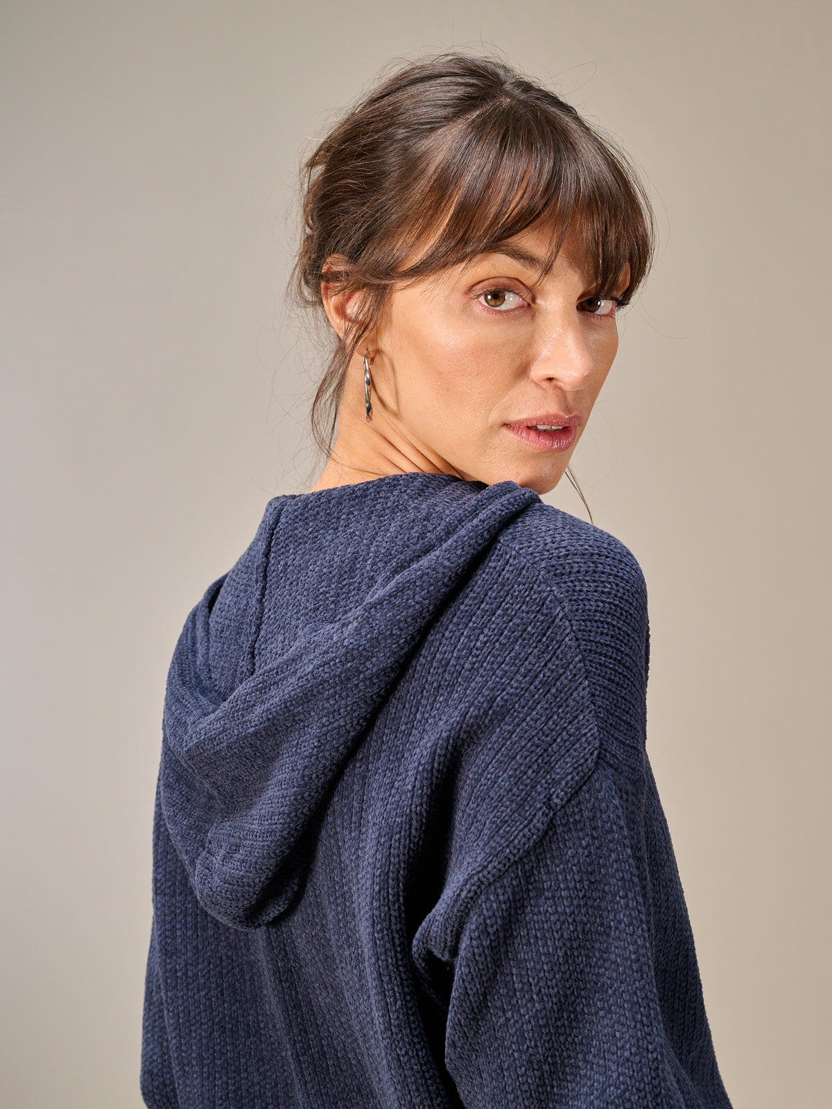 Strickjacke mit Reissverschluss