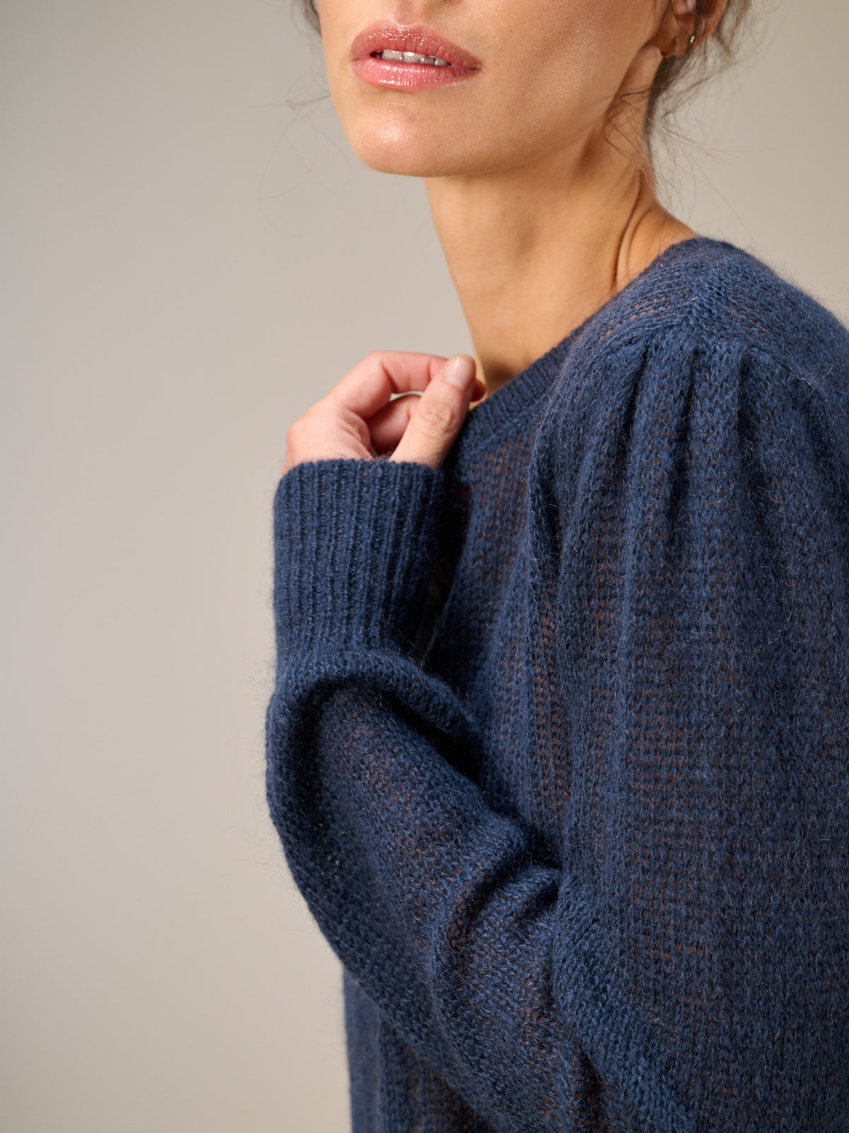 Strickpullover mit Muster