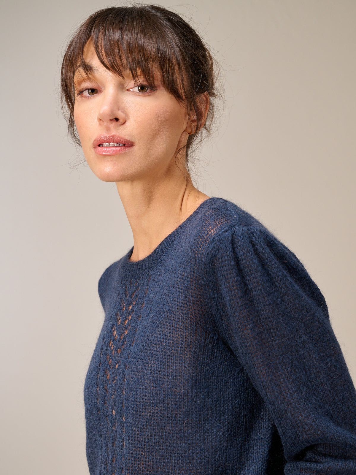 Strickpullover mit Muster