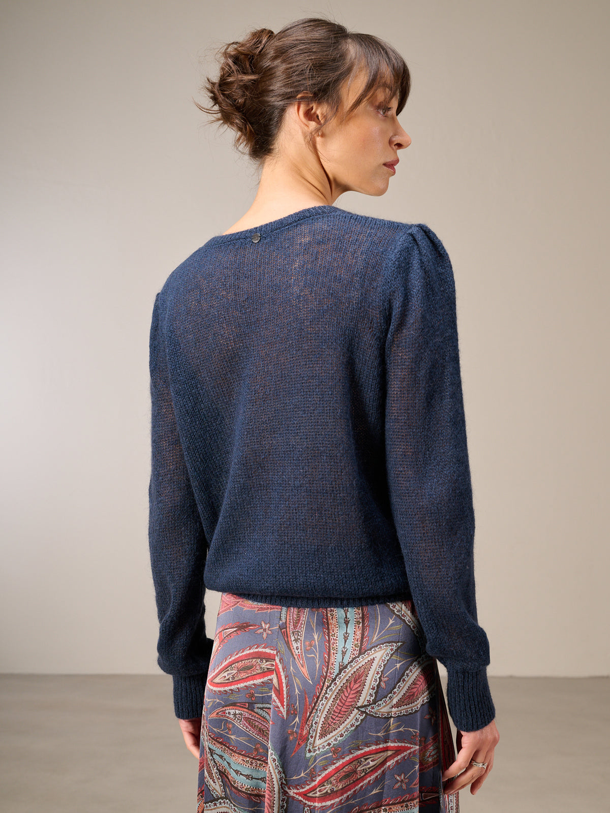 Strickpullover mit Muster