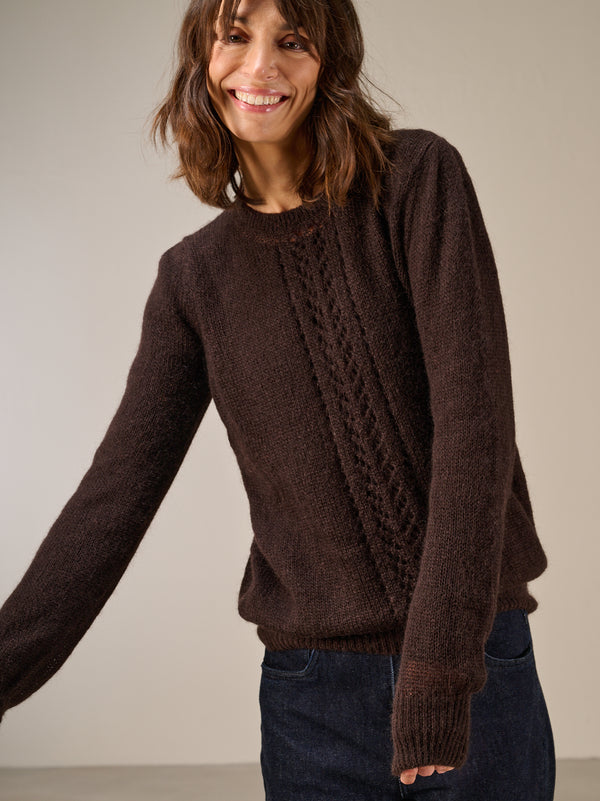 Strickpullover mit Muster
