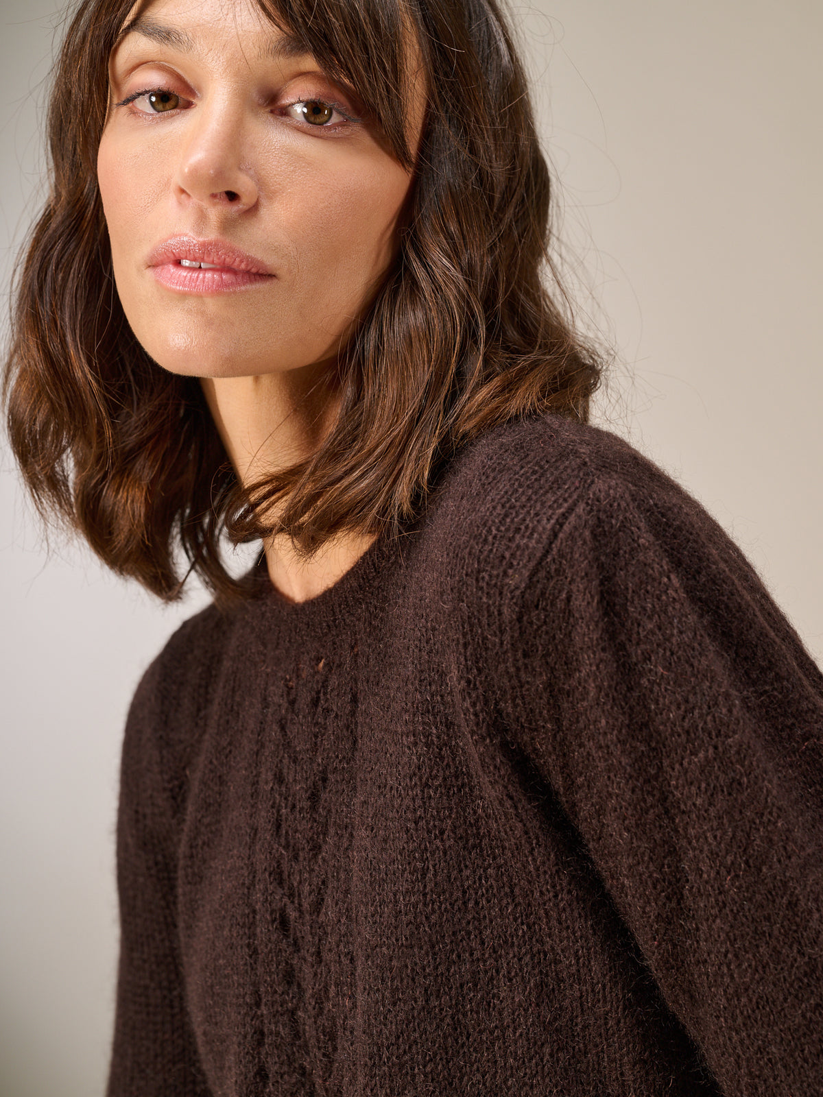 Strickpullover mit Muster