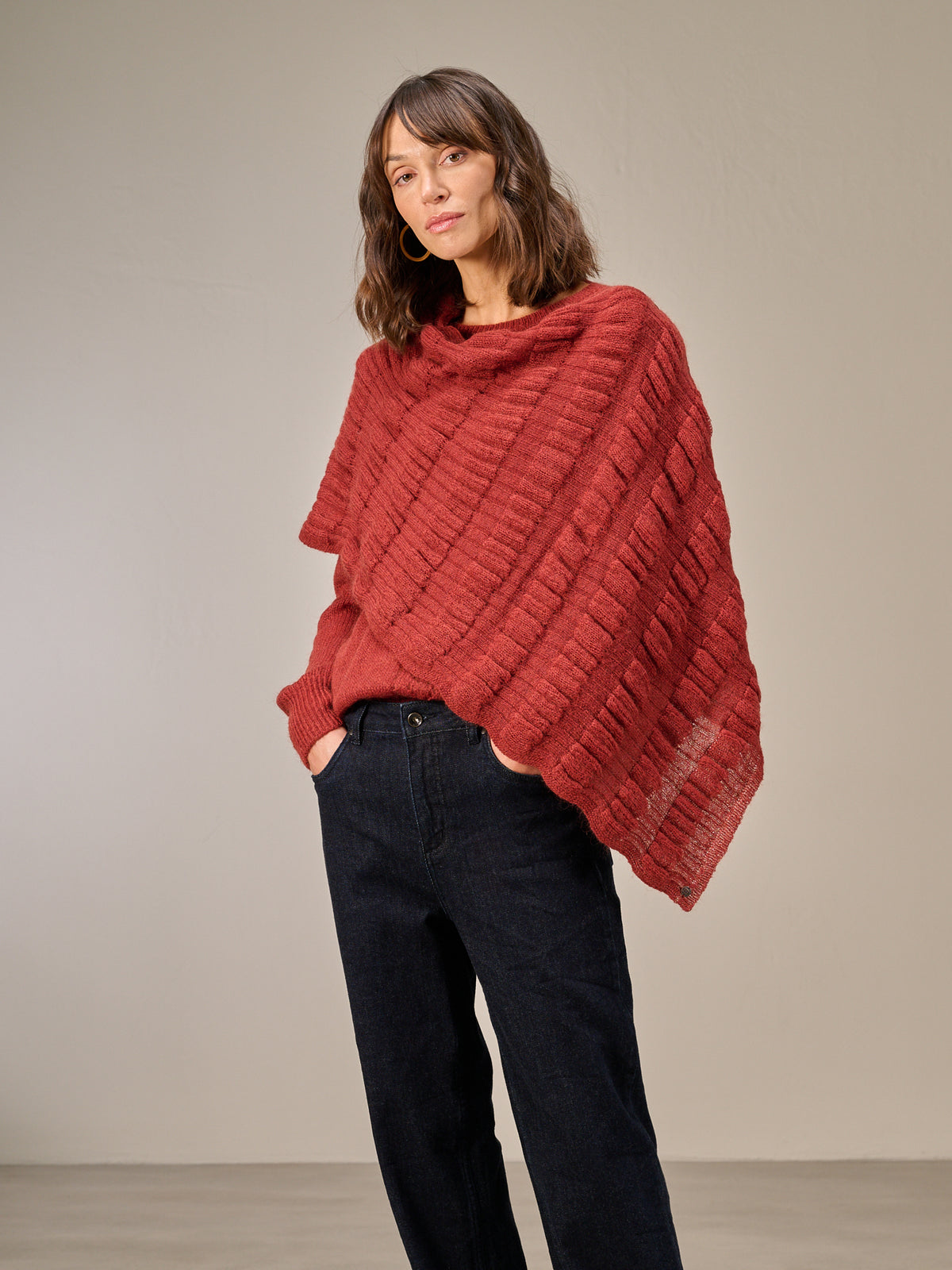 Strickpullover mit Muster