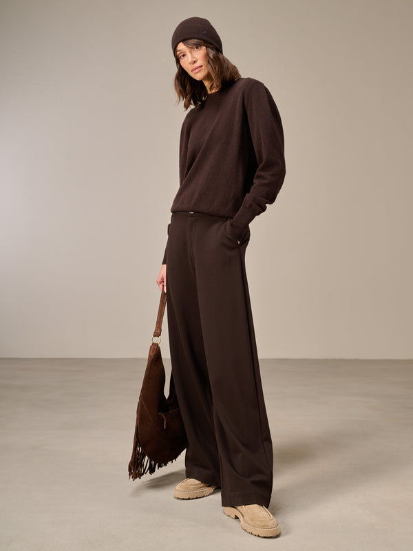 Hose mit weitem Bein